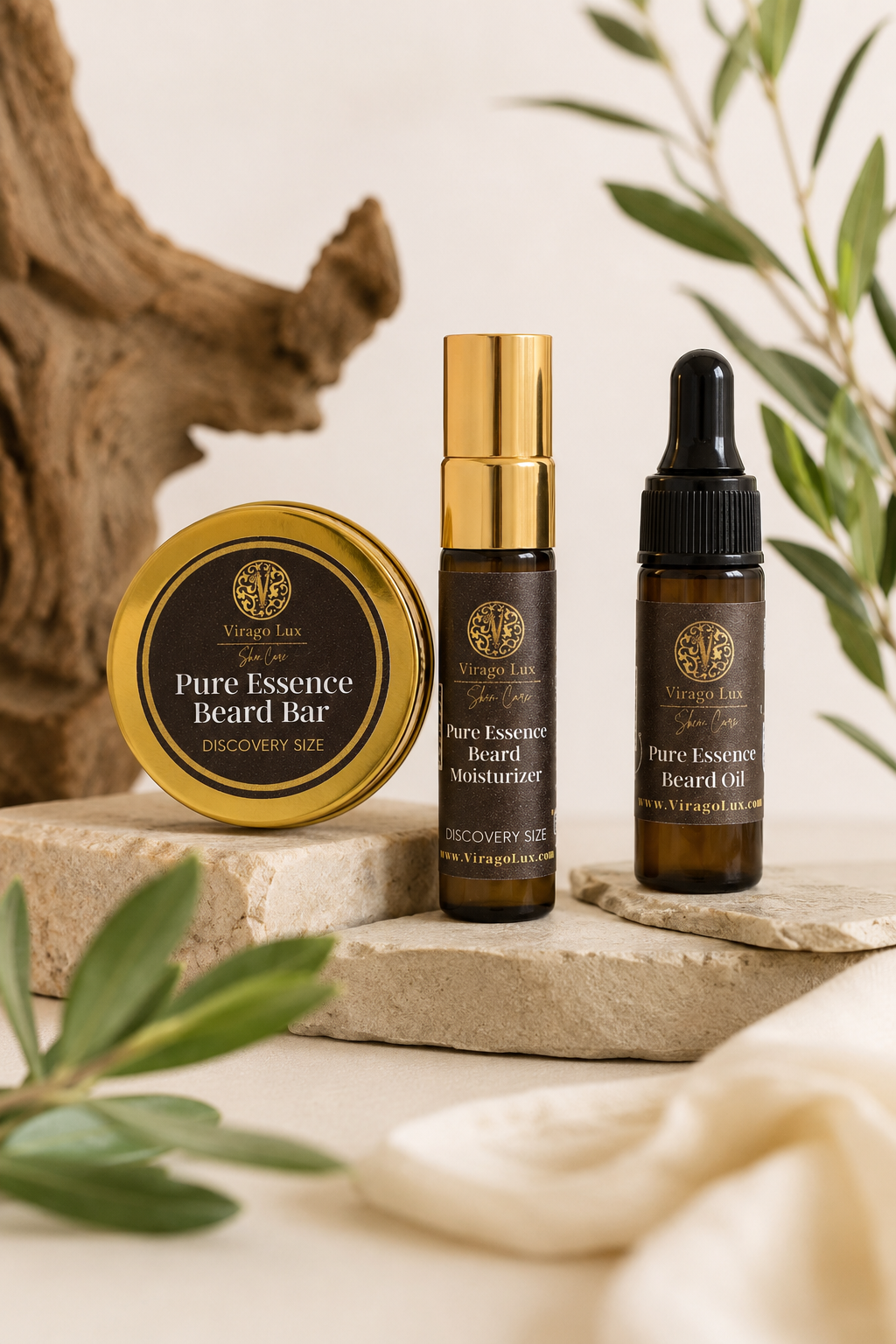 Pure Essence Beard Care Collection - Discovery Size
