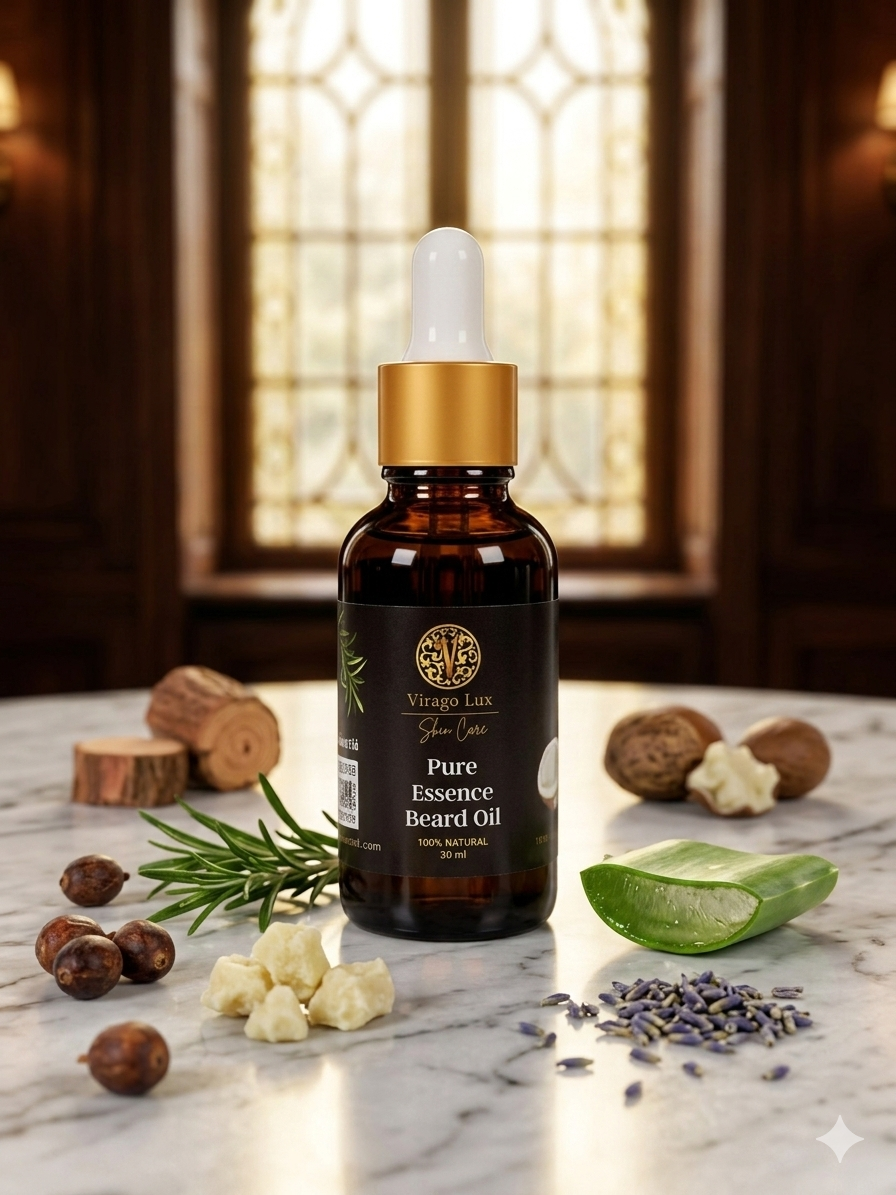 Pure Essence Beard Oil – Virago Lux Skin Care