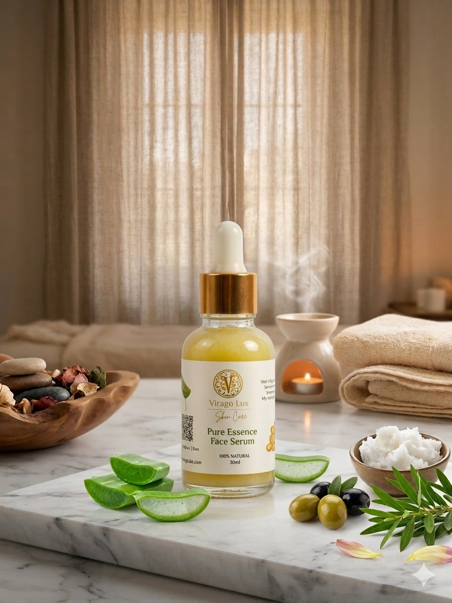 Pure Essence Face Serum – Virago Lux Skin Care