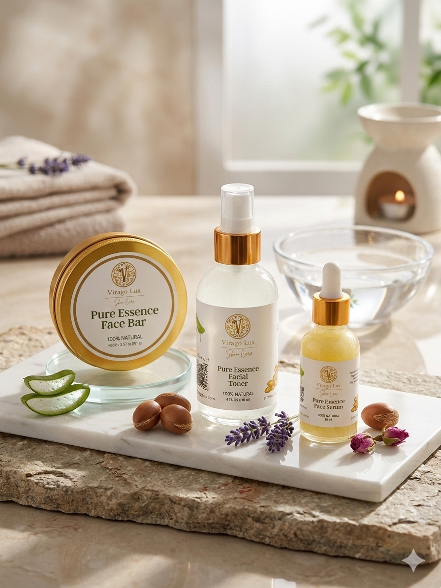 Pure Essence Skincare Collection – Virago Lux Skin Care