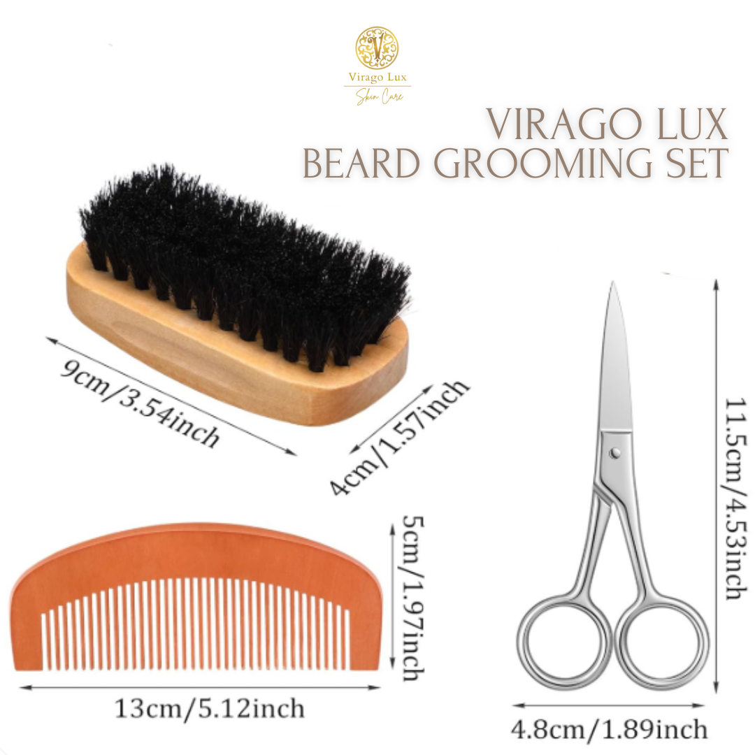Virago Lux Beard Grooming Set