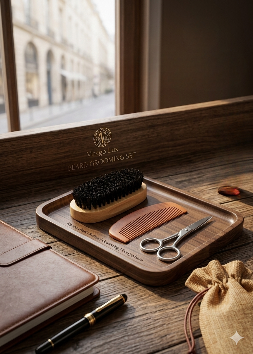 Virago Lux Beard Grooming Set